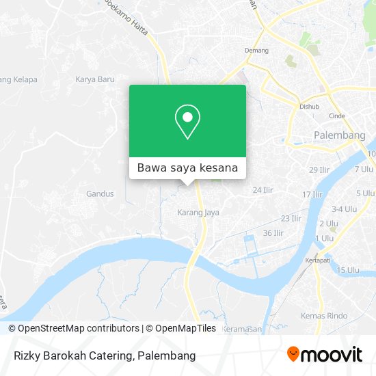 Peta Rizky Barokah Catering