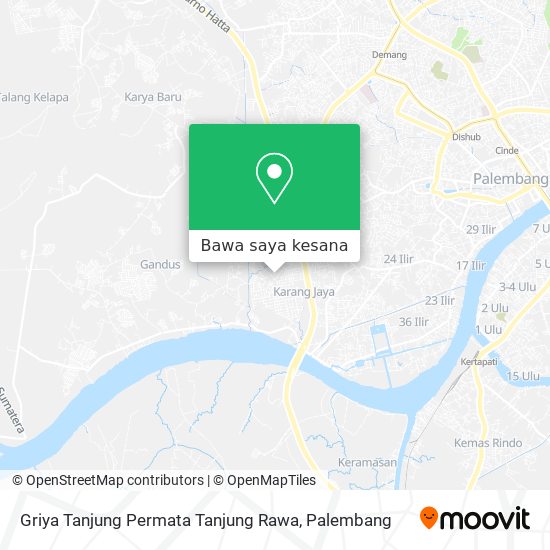 Peta Griya Tanjung Permata Tanjung Rawa