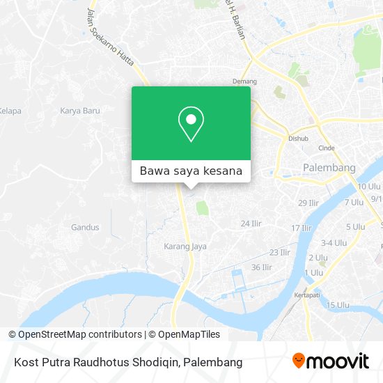 Peta Kost Putra Raudhotus Shodiqin