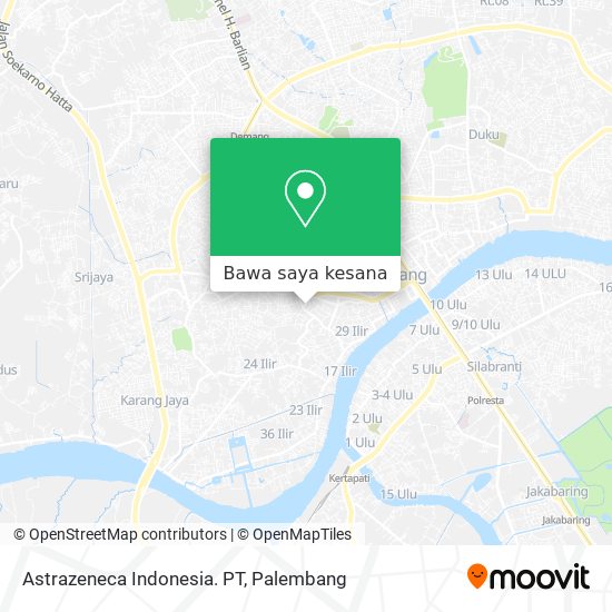 Peta Astrazeneca Indonesia. PT