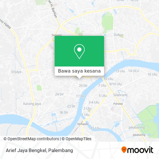 Peta Arief Jaya Bengkel