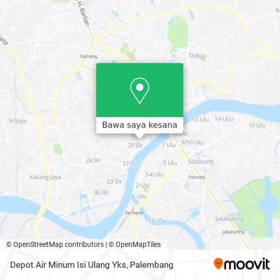 Peta Depot Air Minum Isi Ulang Yks