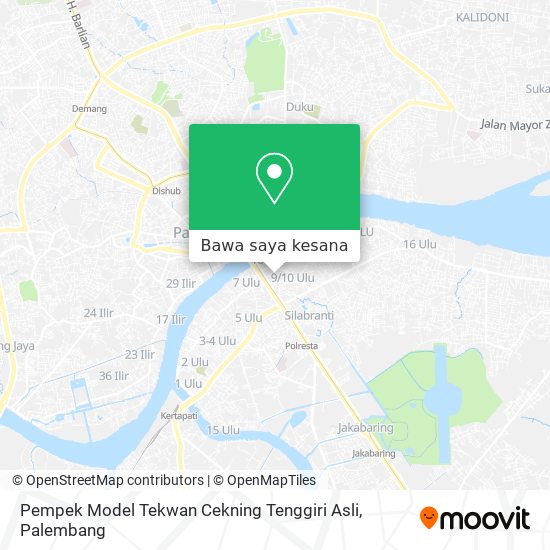 Peta Pempek Model Tekwan Cekning Tenggiri Asli