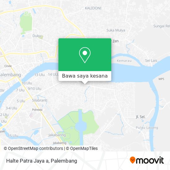 Peta Halte Patra Jaya a