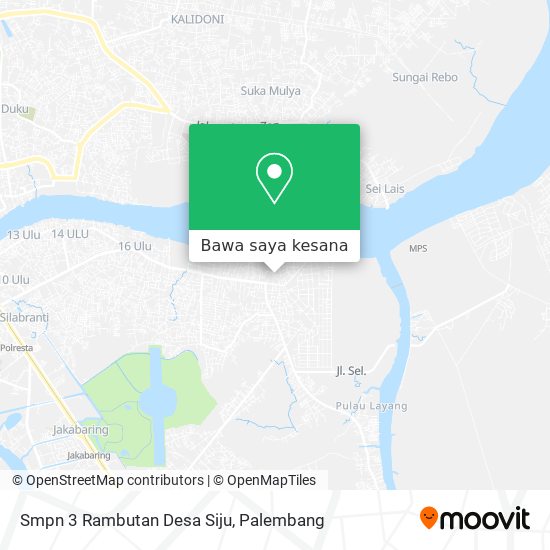 Peta Smpn 3 Rambutan Desa Siju