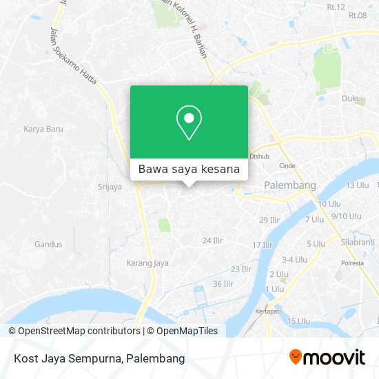 Peta Kost Jaya Sempurna