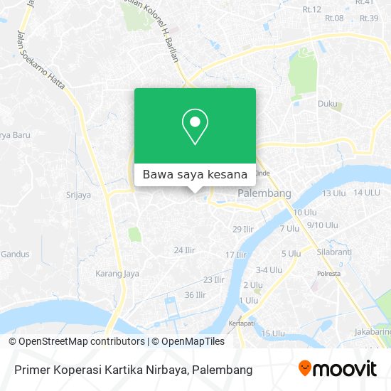 Peta Primer Koperasi Kartika Nirbaya