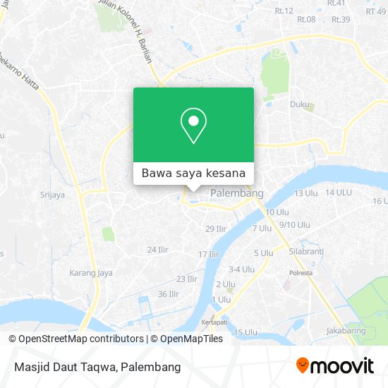 Peta Masjid Daut Taqwa