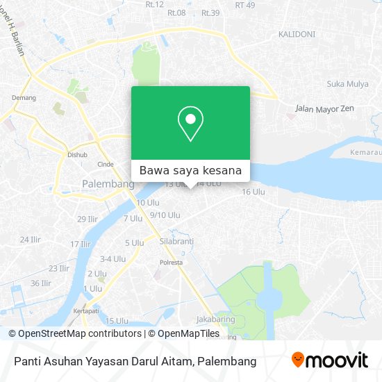 Peta Panti Asuhan Yayasan Darul Aitam