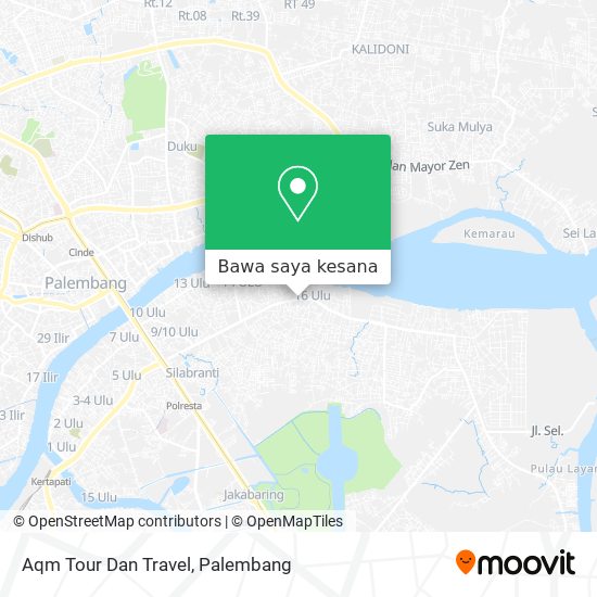 Peta Aqm Tour Dan Travel