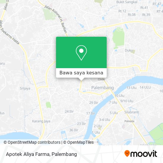 Peta Apotek Aliya Farma