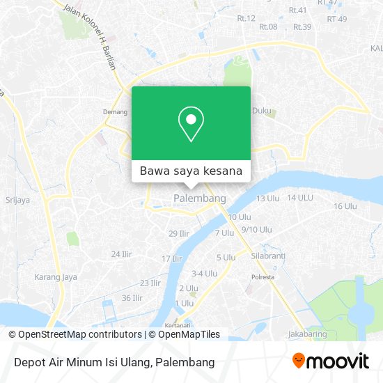 Peta Depot Air Minum Isi Ulang