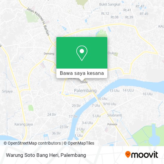 Peta Warung Soto Bang Heri
