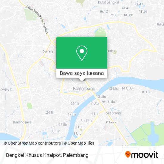 Peta Bengkel Khusus Knalpot