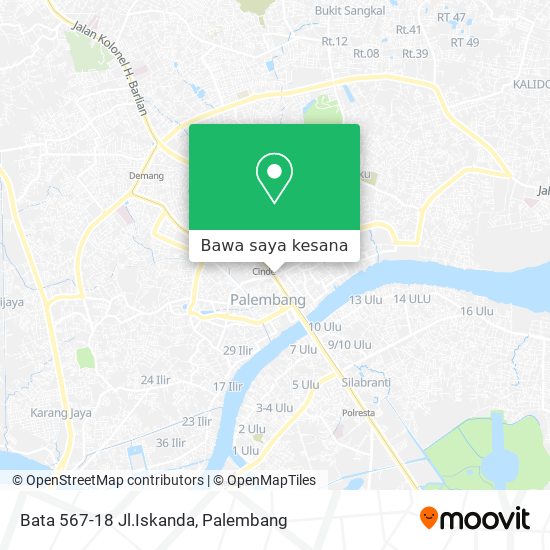 Peta Bata 567-18 Jl.Iskanda