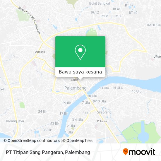 Peta PT Titipan Sang Pangeran
