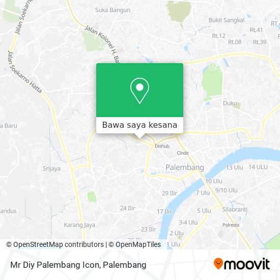 Peta Mr Diy Palembang Icon