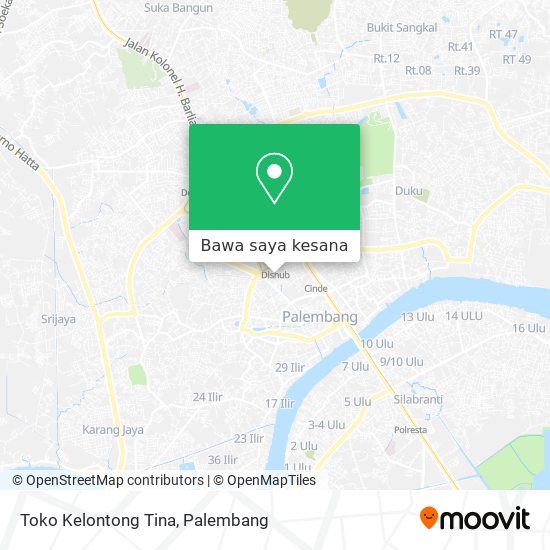Peta Toko Kelontong Tina