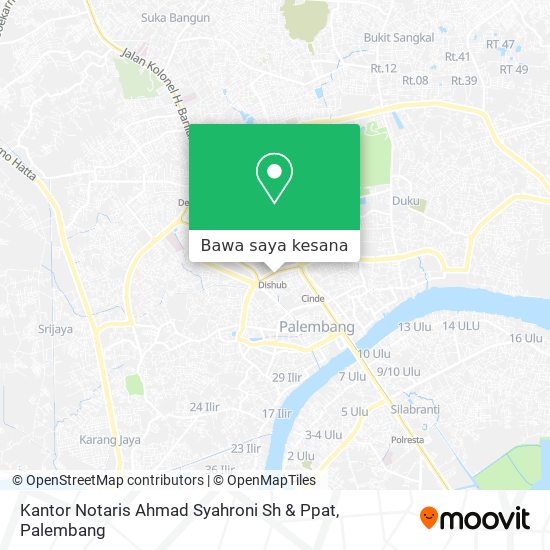Peta Kantor Notaris Ahmad Syahroni Sh & Ppat