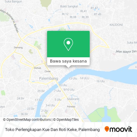 Peta Toko Perlengkapan Kue Dan Roti Keke