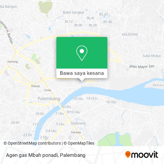 Peta Agen gas Mbah ponadi