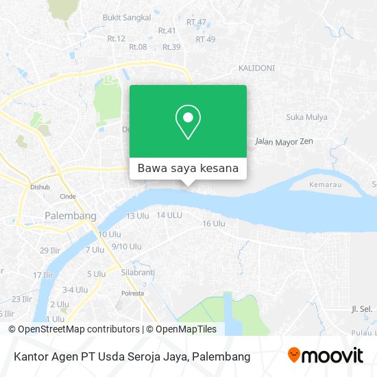Peta Kantor Agen PT Usda Seroja Jaya