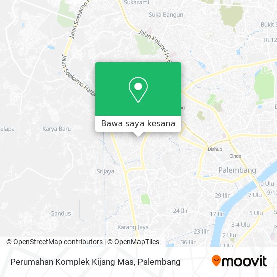 Peta Perumahan Komplek Kijang Mas