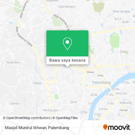 Peta Masjid Munirul Ikhwan