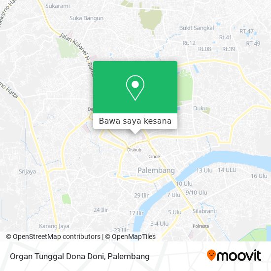 Peta Organ Tunggal Dona Doni