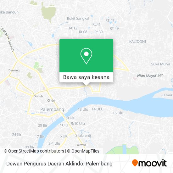 Peta Dewan Pengurus Daerah Aklindo