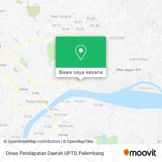 Peta Dinas Pendapatan Daerah UPTD