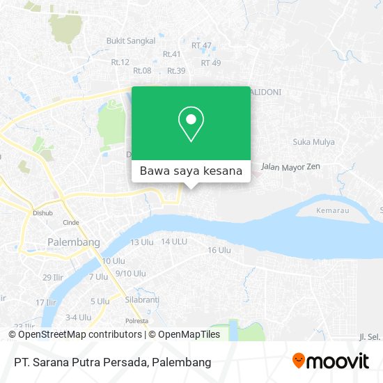 Peta PT. Sarana Putra Persada