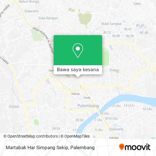 Peta Martabak Har Simpang Sekip