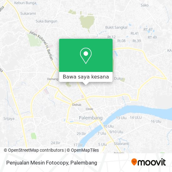 Peta Penjualan Mesin Fotocopy