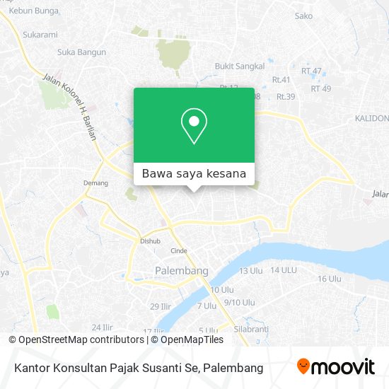 Peta Kantor Konsultan Pajak Susanti Se