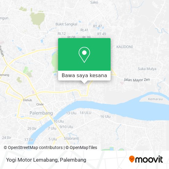 Peta Yogi Motor Lemabang