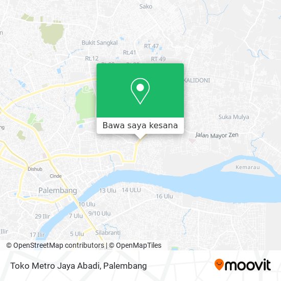 Peta Toko Metro Jaya Abadi