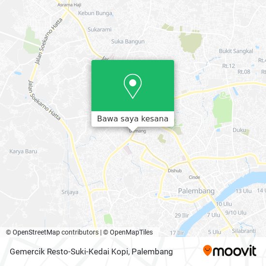 Peta Gemercik Resto-Suki-Kedai Kopi