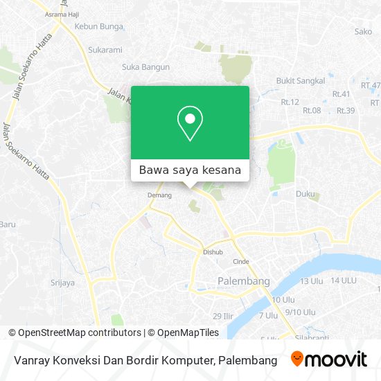 Peta Vanray Konveksi Dan Bordir Komputer