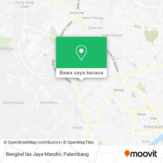 Peta Bengkel las Jaya Mandiri