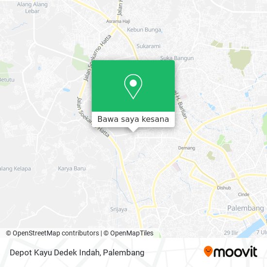 Peta Depot Kayu Dedek Indah