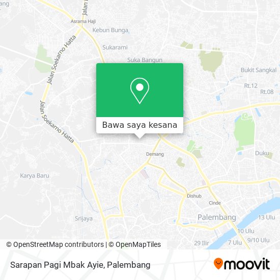 Peta Sarapan Pagi Mbak Ayie