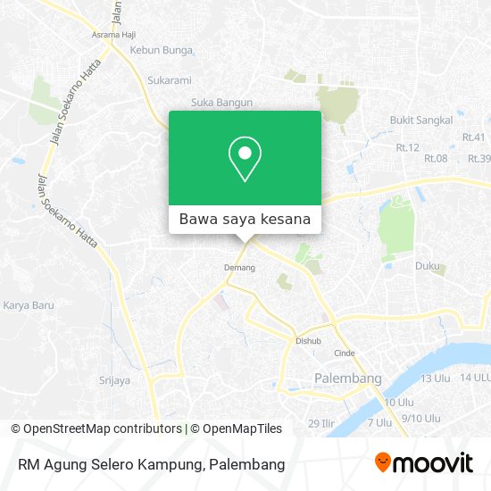 Peta RM Agung Selero Kampung