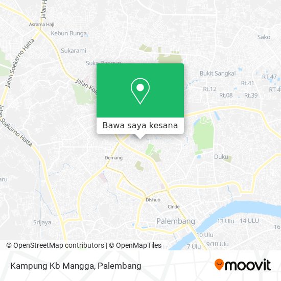 Peta Kampung Kb Mangga