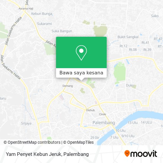 Peta Yam Penyet Kebun Jeruk