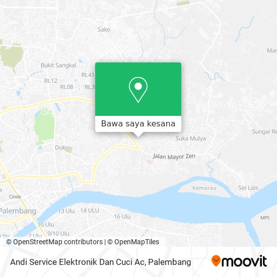 Peta Andi Service Elektronik Dan Cuci Ac