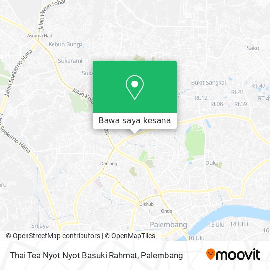 Peta Thai Tea Nyot Nyot Basuki Rahmat