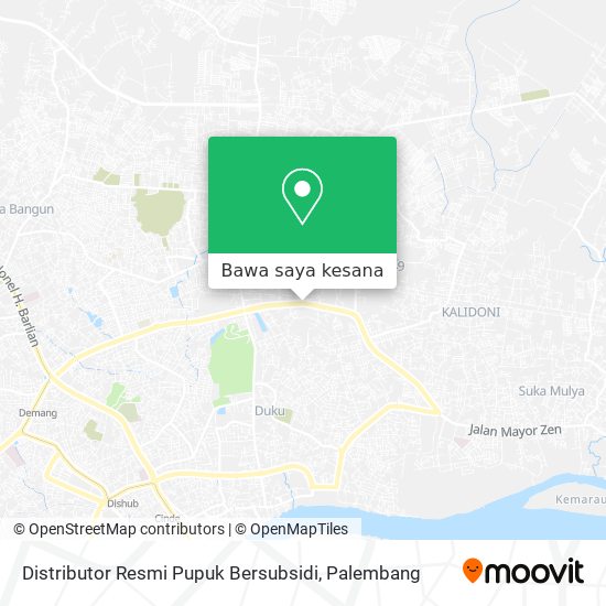 Peta Distributor Resmi Pupuk Bersubsidi