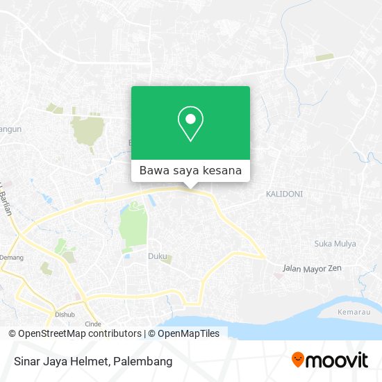Peta Sinar Jaya Helmet