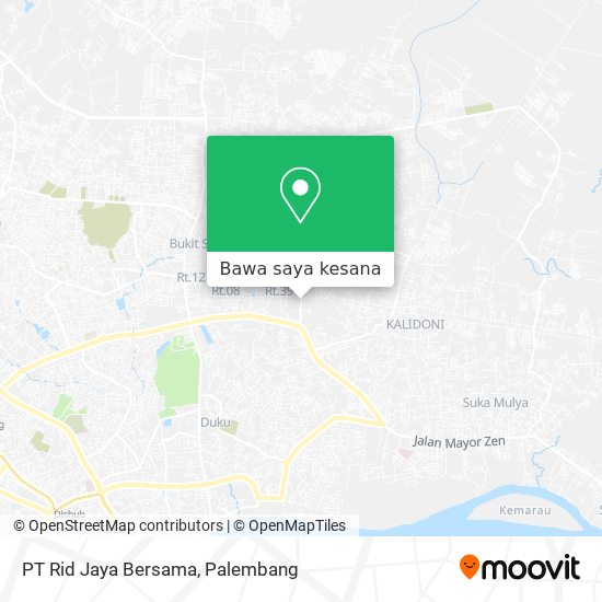 Peta PT Rid Jaya Bersama